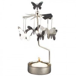 BOUGEOIR CARROUSEL PAPILLONS