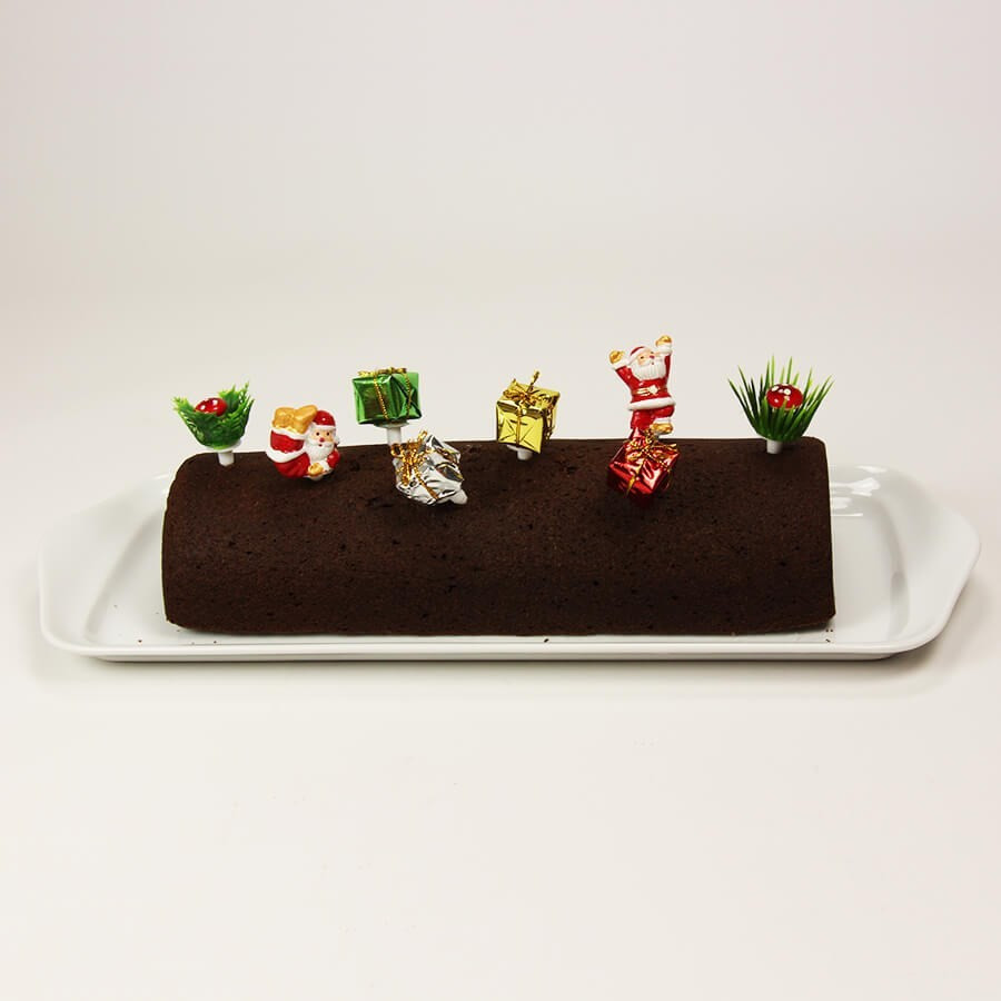 Décors bûche de noel