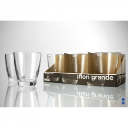 Vase transparent fiori grande ovale