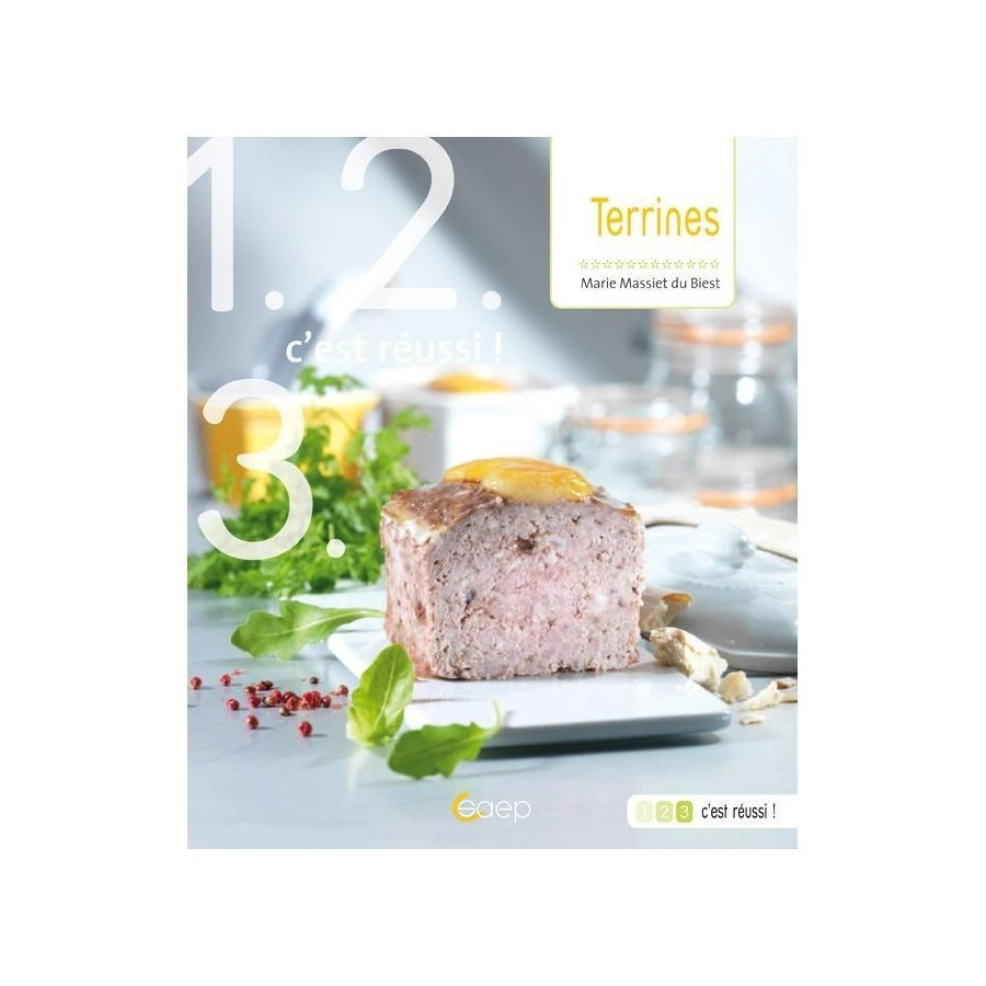 Livre de cuisine - les terrines (SAEP 8257)