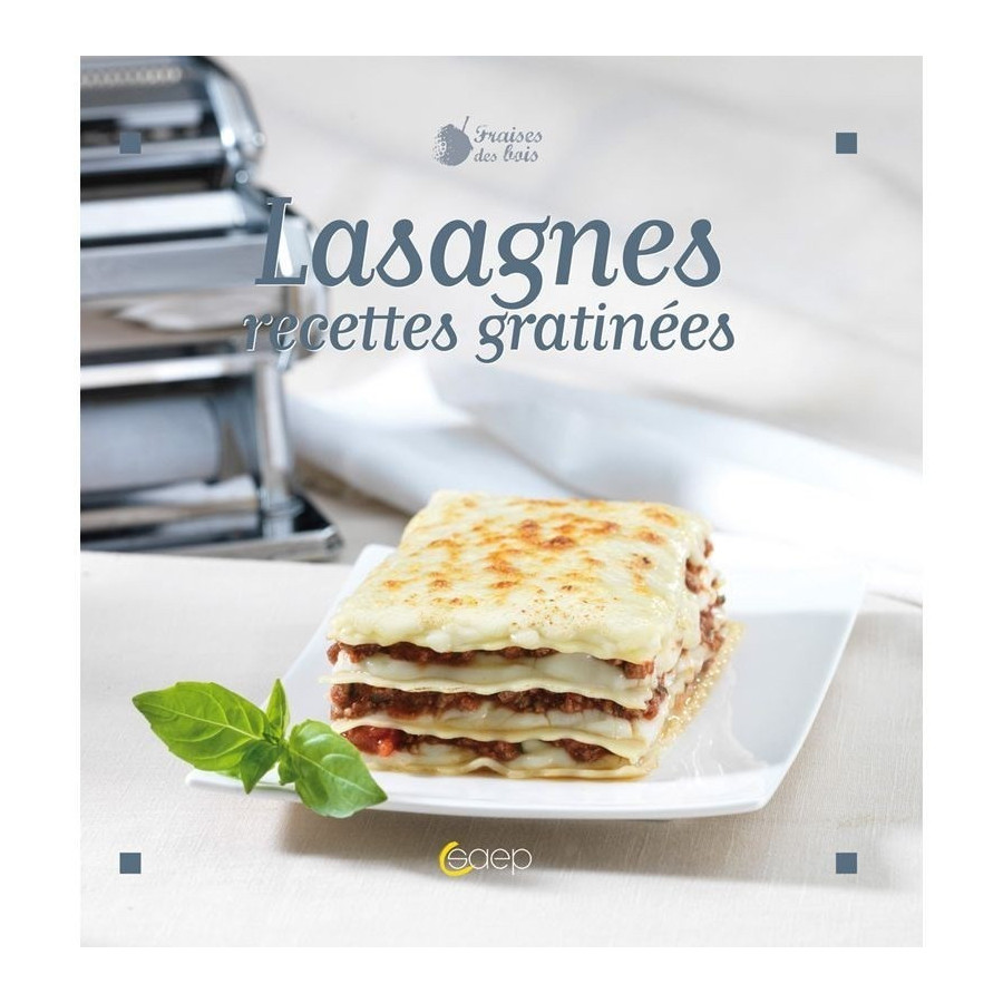 Livre de cuisine - lasagnes (SAEP 8059)