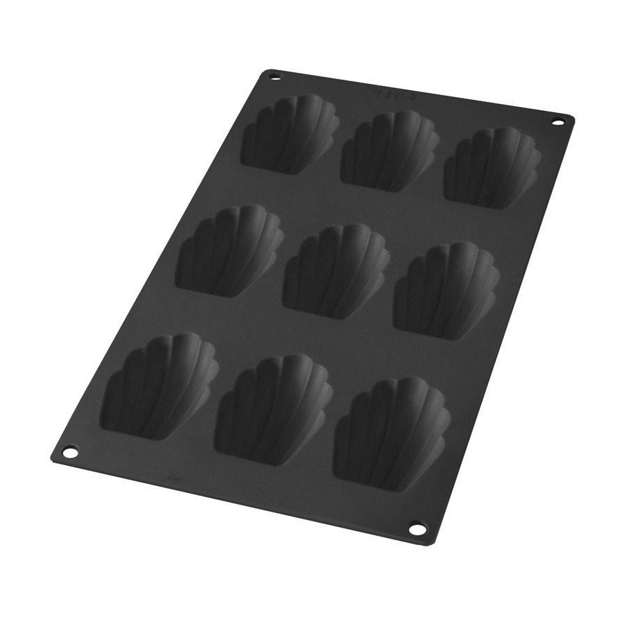 Moule à madeleines silicone 9 cavités Lékué Moule à madeleines silicone 9 cavités Lékué