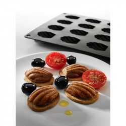 9 Cavité Français Madeleine Silicone - 3 Saveur