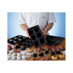 LIHAO 2pcs Moules à Madeleines en Silicone à 9 Cavités, Moule Antiadhésif à  Pâtisserie, Pudding, Chocolat : : Cuisine et Maison