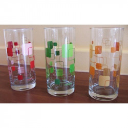 Verres long drink dice 28 cl x 3 Verres long drink dice 28 cl x 3