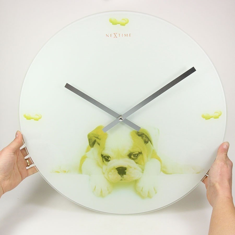 Horloge chiot puppy 43 cm Nextime