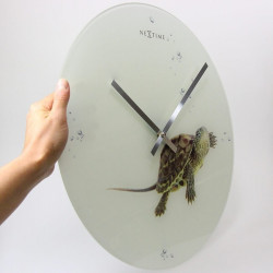 Horloge tortue turtle 43 cm Nextime