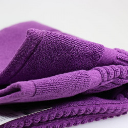 Tapis de bain 80x50 cm coton 1100g violet