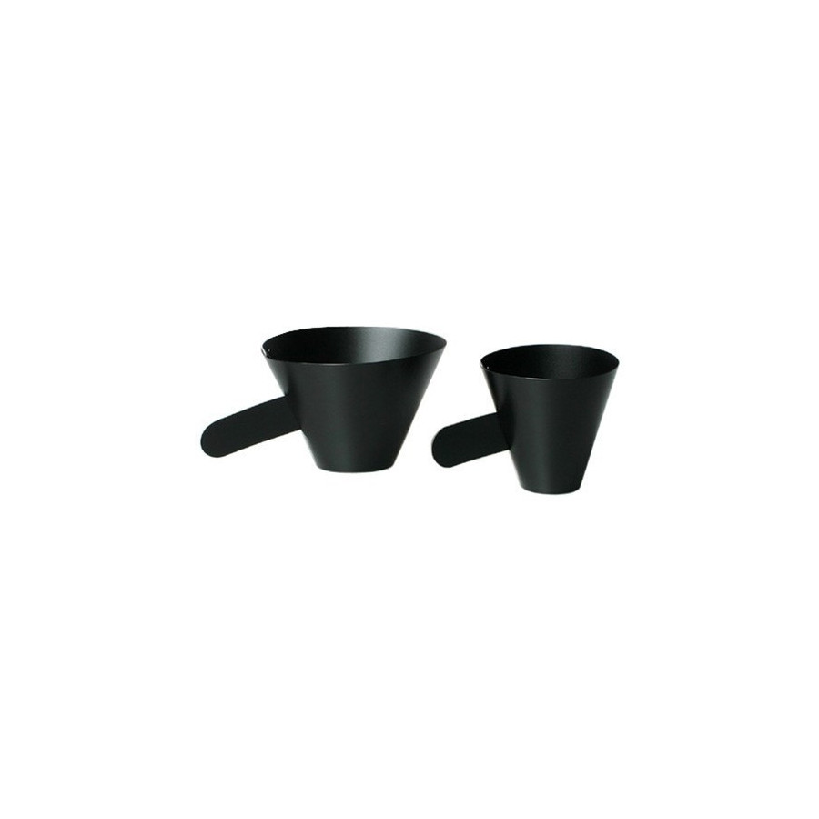 Lot de 4 entonnoirs plastique tailles assorties