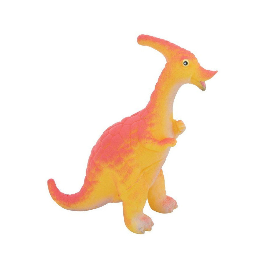 Figurine Dinosaure Jouet Parasaurolophus Rouge