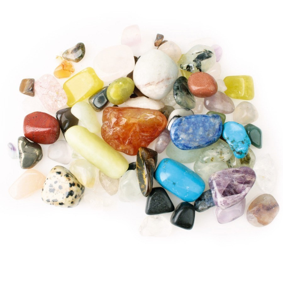 Boîte de petites pierres et minéraux Boîte de petites pierres et minéraux