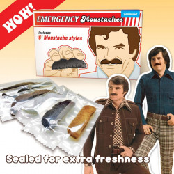 Moustaches adhésives