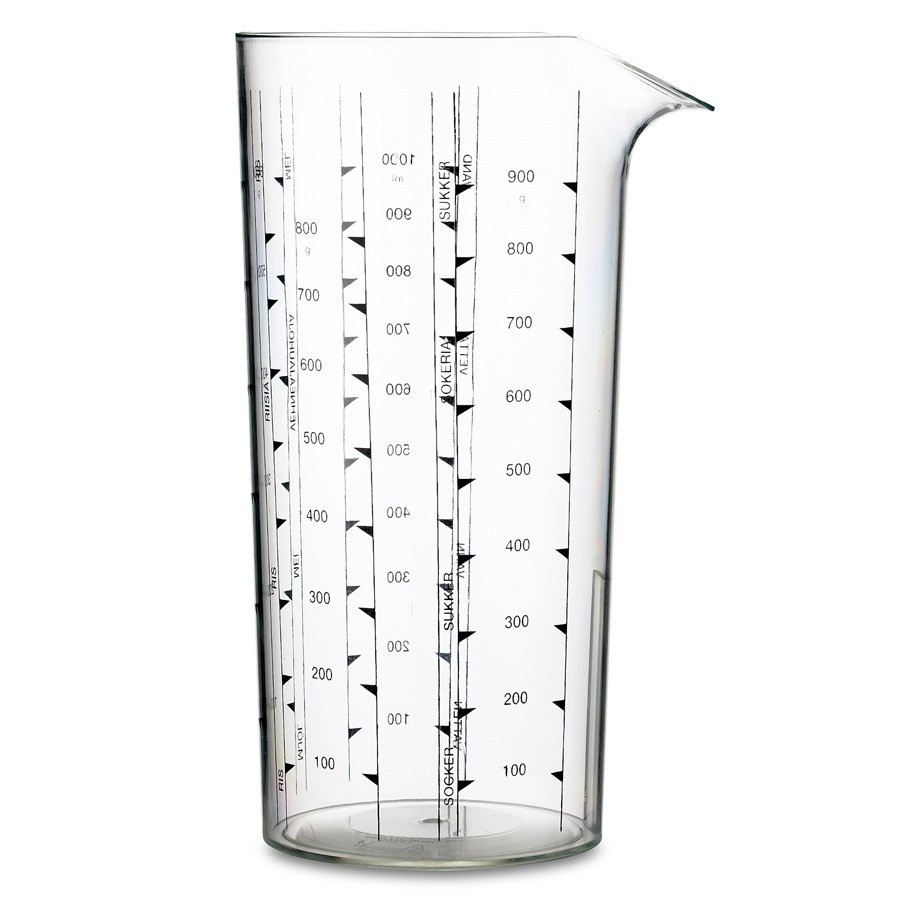 Verre doseur 1 l Rosti Mepal transparent