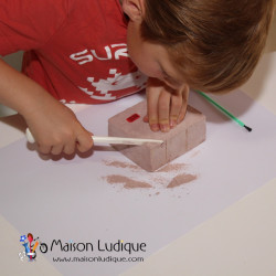 Dinosaure brachiosaure à déterrer et à assembler 4M