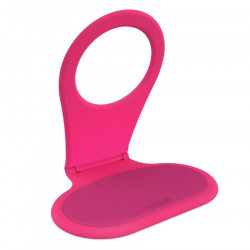 Porte téléphone portable pliable rose