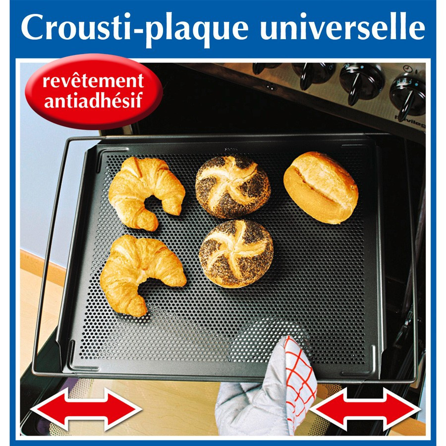 Plaque de four extensible Croustiplaque