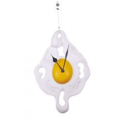 Horloge murale originale oeuf au plat