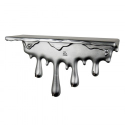 Etagère murale originale dégoulinante aluminium