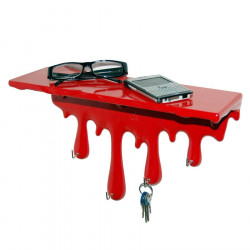 Etagère murale originale dégoulinante aluminium