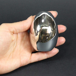 Vase boule soliflore céramique - argent