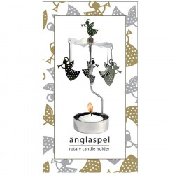 Bougeoir carrousel - Ange trompette