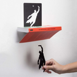 Etagère à livres invisible Supershelf Artori design