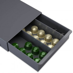 Tiroir range capsules et dosettes café toutes marques