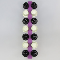 Porte capsules Nespresso Baretto Doppio Violet