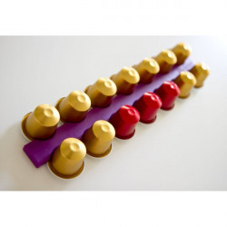 Porte capsules Nespresso Baretto Doppio Violet