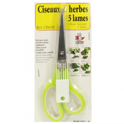 Ciseaux à herbes 5 lames