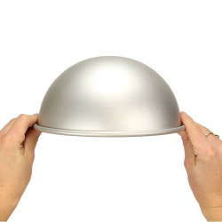 Moule demi sphère 20 cm en aluminium Fat Daddio's