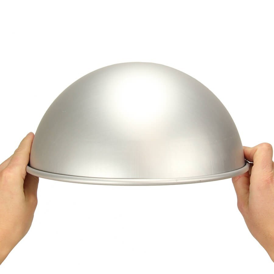 Moule demi sphère 25 cm en aluminium Fat Daddio