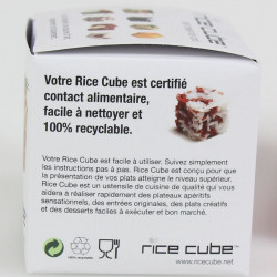 Moule RICE CUBE pour faire des cubes parfaits - Planète Gateau