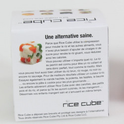 Moule RICE CUBE pour faire des cubes parfaits - Planète Gateau