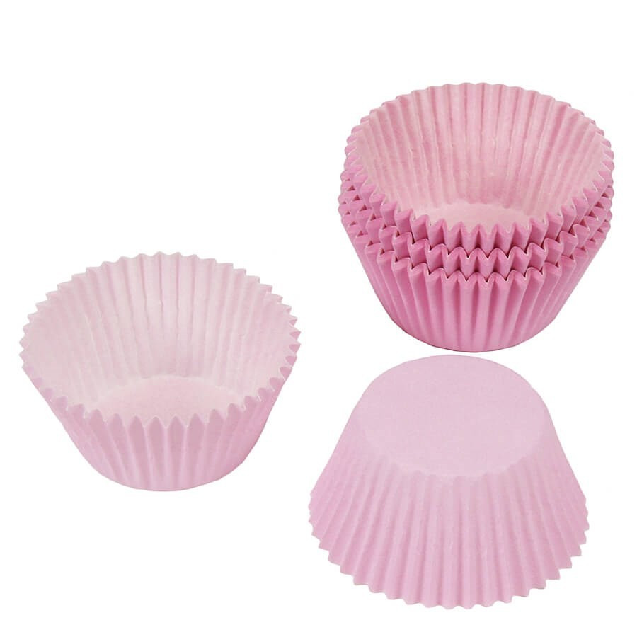 Dww-lot De 50 Moule Muffins Papier Caissettes Cupcake Moule Cupcake Mini  Moules Muffin Jetable Pour Mariage, Anniversaire, Nol(rose Clair)