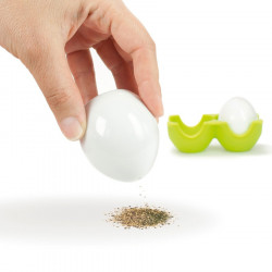 Salière et poivrière oeufs Twin Contento - vert