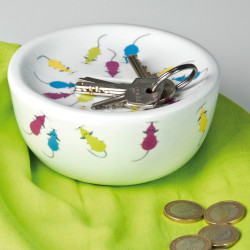 Tirelire vide poche Penny Contento - souris