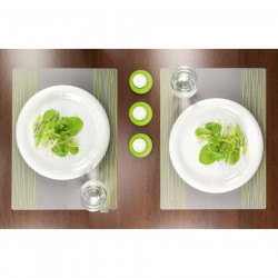 Set de table silicone Jay Contento - lignes roses