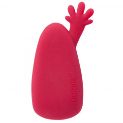 Support sachet de thé silicone Contento rouge