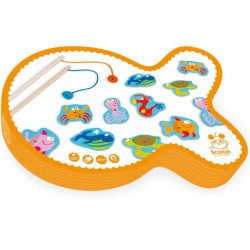 Jeu de pêche avec boîte poisson - Scratch - Poissons amusants