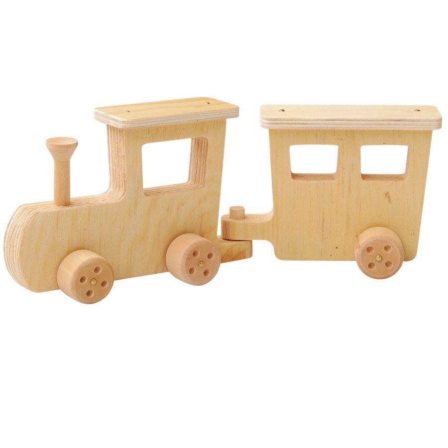 Red Toolbox - Kit junior de construction bois - train Red Toolbox - Kit junior de construction bois - train