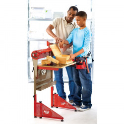 Red Toolbox - Kit junior de construction bois - train