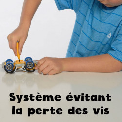 Petite voiture à assembler Modarri - S1 Do It Yourself Car à peindre
