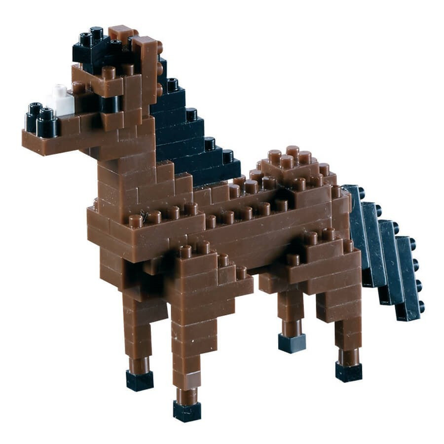 Jeu de construction mini briques Brixies - Cheval