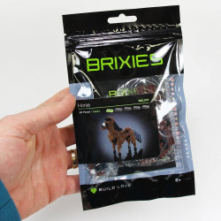 Jeu de construction mini briques Brixies - Cheval