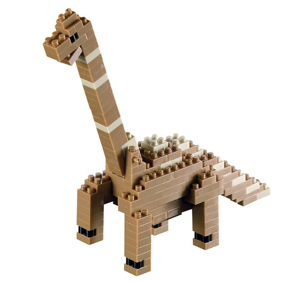 Jeu de construction mini briques Brixies - Brachiosaure