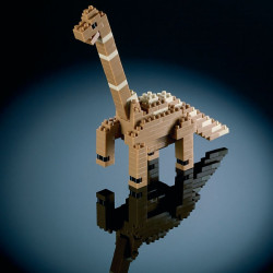 Jeu de construction mini briques Brixies - Brachiosaure