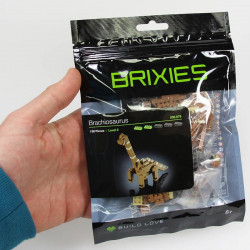 Jeu de construction mini briques Brixies - Brachiosaure