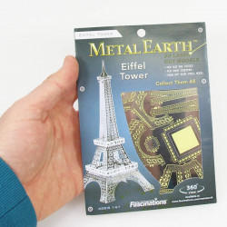 Jeu de construction maquette 3D MetalEarth - Tour Eiffel
