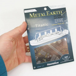 Jeu de construction maquette 3D MetalEarth - Titanic